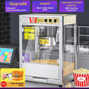 Hoàn toàn tự động thương mại bỏng ngô máy mô hình mới đường phố quầy hàng hạt ngô tay bóng hình bỏng ngô nhà hàng - Product Image 4