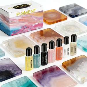 Pigmento de Resina Morandi de Alta Concentración para Resina Epoxi y UV, Colorante Premium para Tonos Suaves y Discretos, Suministros para Manualidades - Product Image 3