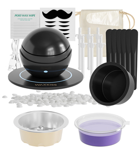 Kit de Calentador de Cera <span class=keywords><strong>con</strong></span> Control de Temperatura Inteligente de Marca Privada, Depilación de Precisión <span class=keywords><strong>en</strong></span> Áreas Pequeñas y <span class=keywords><strong>la</strong></span> Cera de Parafina Nutre los Dedos - Product Image 1