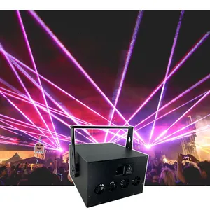 Luxurious Best Stage Lighting Effect 35Kpps 30W 40W RGB Laser Light Full Color Dmx Dj Club Disco Laser Light ILDA