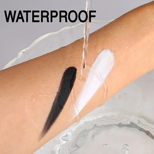 <span class=keywords><strong>Peinture</strong></span> corporelle noire et <span class=keywords><strong>blanche</strong></span> à base d'eau pour le maquillage d'Halloween - Product Image 4