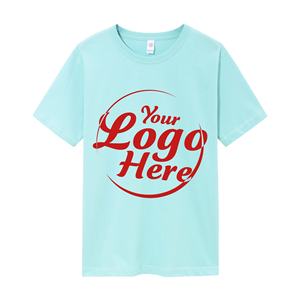 Camiseta blanca informal Vintage para hombre, Camiseta básica sólida de manga corta de algodón pesado 300GSM, venta al por mayor - Product Image 1