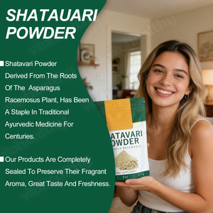 Poudre de Shatavari à base de plantes Vitahealthy OEM/ODM, ingrédient naturel sans gluten pour l'équilibre <span class=keywords><strong>hormonal</strong></span> féminin, favorise la santé de la fertilité - Product Image 3