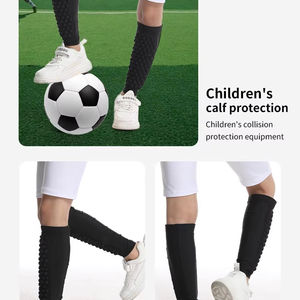 ที่คลุมป้องกันน่องของวัยรุ่นที่คลุมขาแบบรังผึ้งป้องกันการชนสำหรับเล่นกีฬาอุปกรณ์ป้องกันการปั่นจักรยานและปีนเขา - Product Image 2