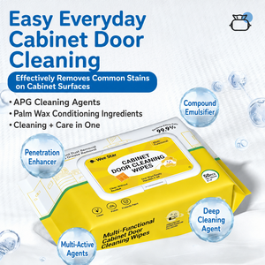 Mejor Opción: Toallitas de Limpieza y Mantenimiento 2 en 1 con <span class=keywords><strong>Cera</strong></span> de <span class=keywords><strong>Carnauba</strong></span> y Factor de Limpieza APG Rápido para Puertas de Gabinetes - Product Image 4