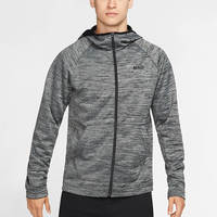Sudadera con capucha de poliéster de alto rendimiento con cremallera completa, OEM al por mayor, para entrenamiento deportivo y fútbol