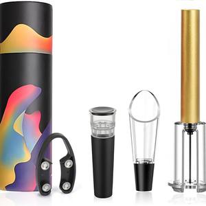 ที่เปิดขวดไวน์แบบพกพา IStapromo สำหรับคนรักไวน์ ที่เปิดขวดไวน์แบบใช้ลม ทำจากอลูมิเนียมอัลลอยด์ ดีไซน์สร้างสรรค์ - Product Image 3