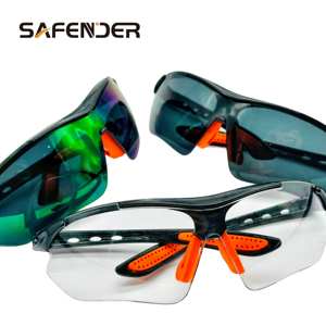 남성 여성을위한 유행 안티 UV 안티 김서림 스포츠 고글-방진 보호 PC 안경 레이저 안전 안경 눈 보호 - Product Image 2