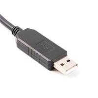 Cable USB a TTL FTDI TTL-232R-5V, Cable USB a UART, Compatible con +5V, Chip FTDI