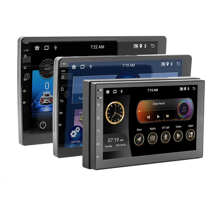 BT 2 Din Android 7 910インチカーマルチメディアビデオプレーヤー2DIN 
