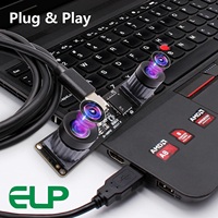 ELP 4MP Android 3D Cámara estéreo juguetes video digital lente dual HD mini niños Cámara controlador libre 1080P 60fps webcam para PC
