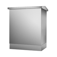 Caja de distribución eléctrica para exteriores suministrada de fábrica, carcasa de Metal impermeable con caja de medidor, Panel de Control de nueva versión