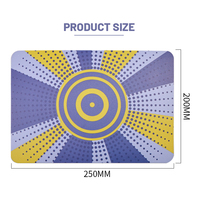 Tapis de souris de jeu personnalisé Cartoon Logo imprimé Image Sublimation Caoutchouc PVC Tapis de souris