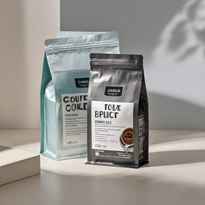 Bolsas de Café de <span class=keywords><strong>1</strong></span> <span class=keywords><strong>Kilo</strong></span> con Válvula de Desgasificación, Material Reciclado, Venta al por Mayor, Ecológicas, MOQ 500, Logotipo Personalizado - Product Image 3