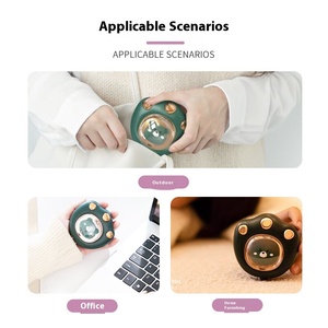 Cartoon Cat Claw USB <strong>Rechargeable</strong> <strong>Hand</strong> <strong>Warmer</strong> Overheat Protection Portable PTC Mini for Baby Pet Household use Winter for - Product Image 4