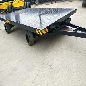 Xe kéo phẳng được sử dụng để vận chuyển hàng hóa trong khu vực nhà máy bằng cách sử dụng xe tải phẳng chuyển - Product Image 6