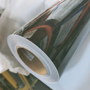 En stock noir brillant couleur adhésive vinyle auto-adhésif couleur vinyle de coupe - Product Image 3