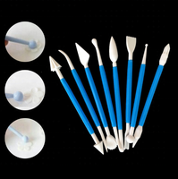 Kit d'outils de modélisation de gâteaux à Double extrémité, bricolage, fournitures de décoration, outils de Fondant en argile pour la décoration, 8 pièces