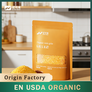 Nihewan Harina de Maíz de Alto Contenido Proteico <span class=keywords><strong>para</strong></span> Veganos OEM/ODM, Maíz Cerebral Puro Natural de Nueva Cosecha, Alto en Fibra, Fácil de Preparar, Bolsa de 450g - Product Image 5