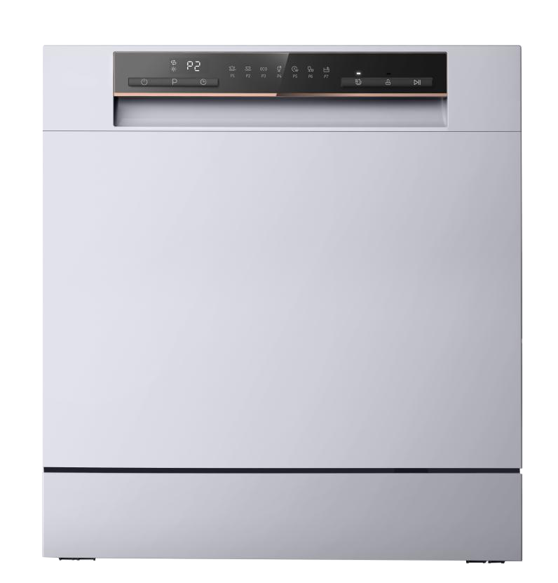55cm On Table 8 Place Sett. Dishwasher Digital control 7 washing programs