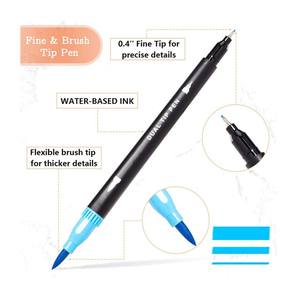 Touchfive — <span class=keywords><strong>marqueur</strong></span> de dessin à base d'<span class=keywords><strong>alcool</strong></span>, Fiber de haute qualité, 60 couleurs, boîte personnalisée, stylo avec Logo en vrac - Product Image 2