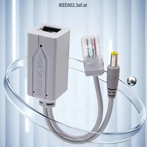 Active PoE 48V to DC12V 1.2A 10/100Mbps Type IEEE802.3AF/AT Non-isolated Monitor <b>IP</b> <b>Camera</b> <b>System</b> ABS - Product Image 2