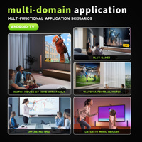 Mini Box TV HS86 13 RK3528 4 Go 32 Go Quad-Core Android 14 Lecteur Vidéo 4K avec Télécommande Vocale Bluetooth et Double Wi-Fi