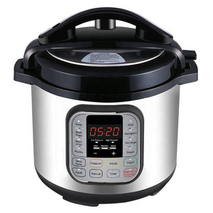Cuisinière 6L avec plaque chauffante en acier inoxydable, contrôle numérique du minuterie, pour usage domestique, hôtelier et commercial, multifonctionnelle - Product Image 2