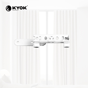 ระบบรางม่าน KYOK สีขาว พลาสติก ดีไซน์ทันสมัย ติดตั้งง่าย พร้อมขายึดผนัง - Product Image 3