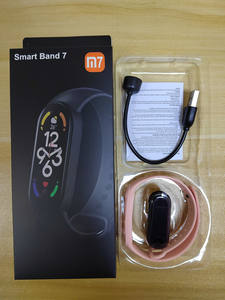 Nova Pulseira M7 Esportiva Inteligente para Monitoramento de Atividade Física com Medição de Pressão Arterial e Frequência Cardíaca à Prova D'água - Product Image 4