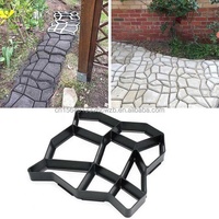 Personalized New Mould Cement Stone Field Granite Concrete Plastic Flooring Mould Garden Paving Moulds