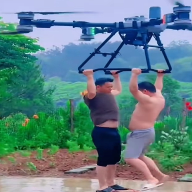 Yuequn Transport Drone Rescue Exchange 170kg Capacity 5km Range