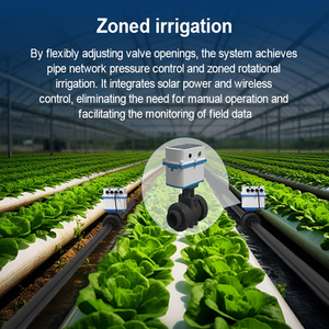 Boule d'eau intelligente à énergie solaire 4G LoRaWAN, contrôleur d'irrigation sans fil pour ferme agricole - Product Image 4