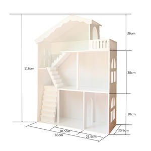 <span class=keywords><strong>Casa</strong></span> de muebles de simulación de madera divertida y estantería para niños, estanterías para niños, <span class=keywords><strong>casa</strong></span> de muñecas de juguete - Product Image 6