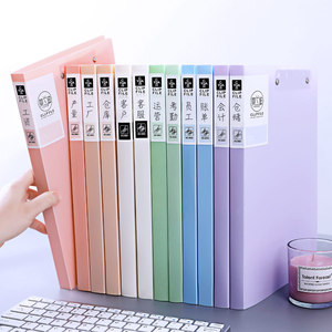 A4 tập tin thư mục mềm <span class=keywords><strong>clip</strong></span> cho hợp đồng Giấy thử nghiệm tập tin Organizer lưu trữ thư mục nhựa thư mục A4 - Product Image 1