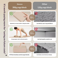 Ensemble d'accessoires de Pilates marron : haltères en silicone, blocs de yoga, bloc de yoga en EVA, ballon de Pilates, bandes élastiques de yoga
