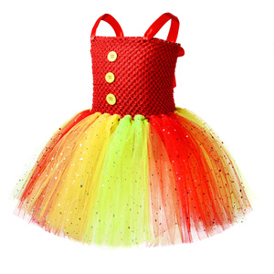 Disfraz de Payaso de Circo para Niña, Halloween, Navidad, Vestido Tutú Hecho a Mano, Disfraces Divertidos para Niños, Juego de Roles, Carnaval - Product Image 3