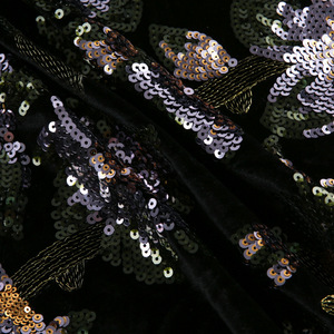 Mới Nhất Phong Cách Ren Lưới Nhung Ren Vải Lưới Vải Thêu Lụa Sữa Thêu Ren Vải Cho Váy Cưới - Product Image 3