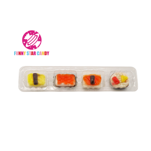 Caramelos de goma con forma de <span class=keywords><strong>sushi</strong></span> chino OEM, venta al por mayor, caramelos de Caramelo Suave con sabor a fruta gomosa - Product Image 2