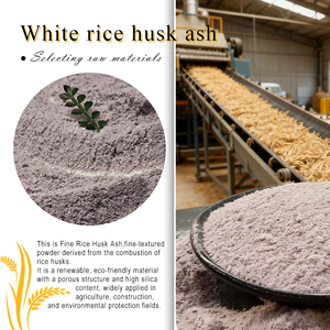 Polvo de Carbón de Cáscara de Arroz Blanco Ultrafino a Precio de Fábrica <span class=keywords><strong>para</strong></span> Acero Especial con Bajo Contenido de Carbono y Buen Aislamiento - Product Image 3