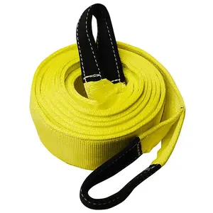 Leeao Powerful Car Tow Rope 5M5T Sheathed Off-road Vehicle Car Tow Rope