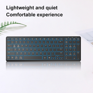 Tùy Chỉnh Cắt Kéo Chuyển Đổi Mỏng Cấu Hình Thấp Văn Phòng 99-Key USB 2.4G Có Thể Sạc Lại Im Lặng Không Thấm Nước Bàn Phím Không Dây Backlit - Product Image 6
