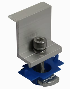 Solar Mounting Mid <b>Clamp</b> End <b>Clamp</b> for PV <b>C</b> Rail Installation - Product Image 2