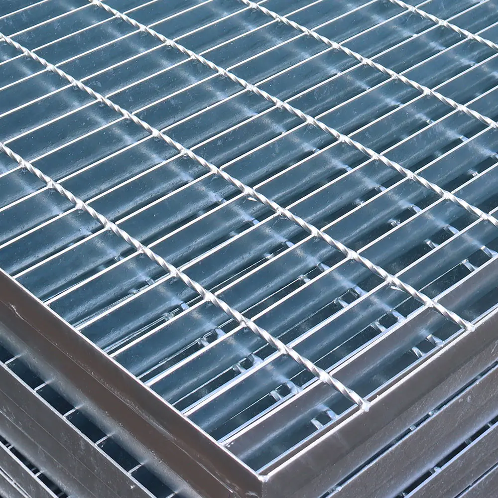 Metal material for building construction hot dipped galvanized metal sheet platform floor steel grating supplier