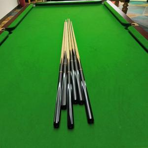 Taco de Snooker 3/4 Desmontable, Doble/Triple Sección, 145 cm, Madera Blanca, Duradero, Portátil, Equipo de Billar Directo de Fábrica - Product Image 4