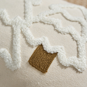XM-254 High Quality <strong>Christmas</strong> Canvas Pillow Case Embroidery Tree Luxury <strong>Cushion</strong> <strong>Covers</strong> - Product Image 6