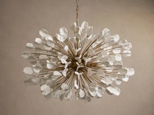 Lampadario Artigianale Italiano in Ceramica e Ottone <span class=keywords><strong>a</strong></span> Petali, <span class=keywords><strong>Lampade</strong></span> <span class=keywords><strong>a</strong></span> <span class=keywords><strong>Sospensione</strong></span> di Alta Qualità <span class=keywords><strong>per</strong></span> <span class=keywords><strong>Soggiorno</strong></span>, Casa, Ristorante, Matrimoni, <span class=keywords><strong>a</strong></span> Rami - Product Image 2