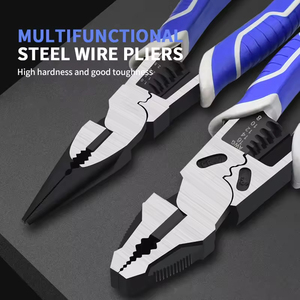 <span class=keywords><strong>Pince</strong></span> coupante multifonction professionnelle robuste en acier, outil de sertissage <span class=keywords><strong>RJ45</strong></span> industriel, <span class=keywords><strong>pince</strong></span> coupante manuelle pour câbles - Product Image 3