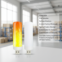 Lampe de nuit LED portable effet flamme, lampe torche clignotante, recharge USB, bougie d'extérieur, ampoule à détection de gravité pour ordinateur