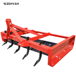 Tractor matched 1200-3200mm working depth 3 point box blade tractor scraper for farm use
